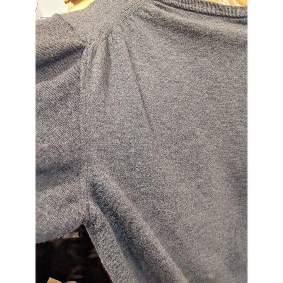 Giorgiolini 100% Merino Wool Sweater Mens XL Pullover Extra Fine grey V‎ neck - Picture 4 of 4